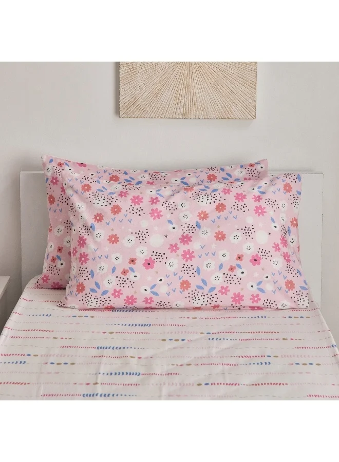 Home Box  Ivy Meadows Lilette 2-Piece Pillow Cover Set 50 x 75 cm  | Best Price UAE