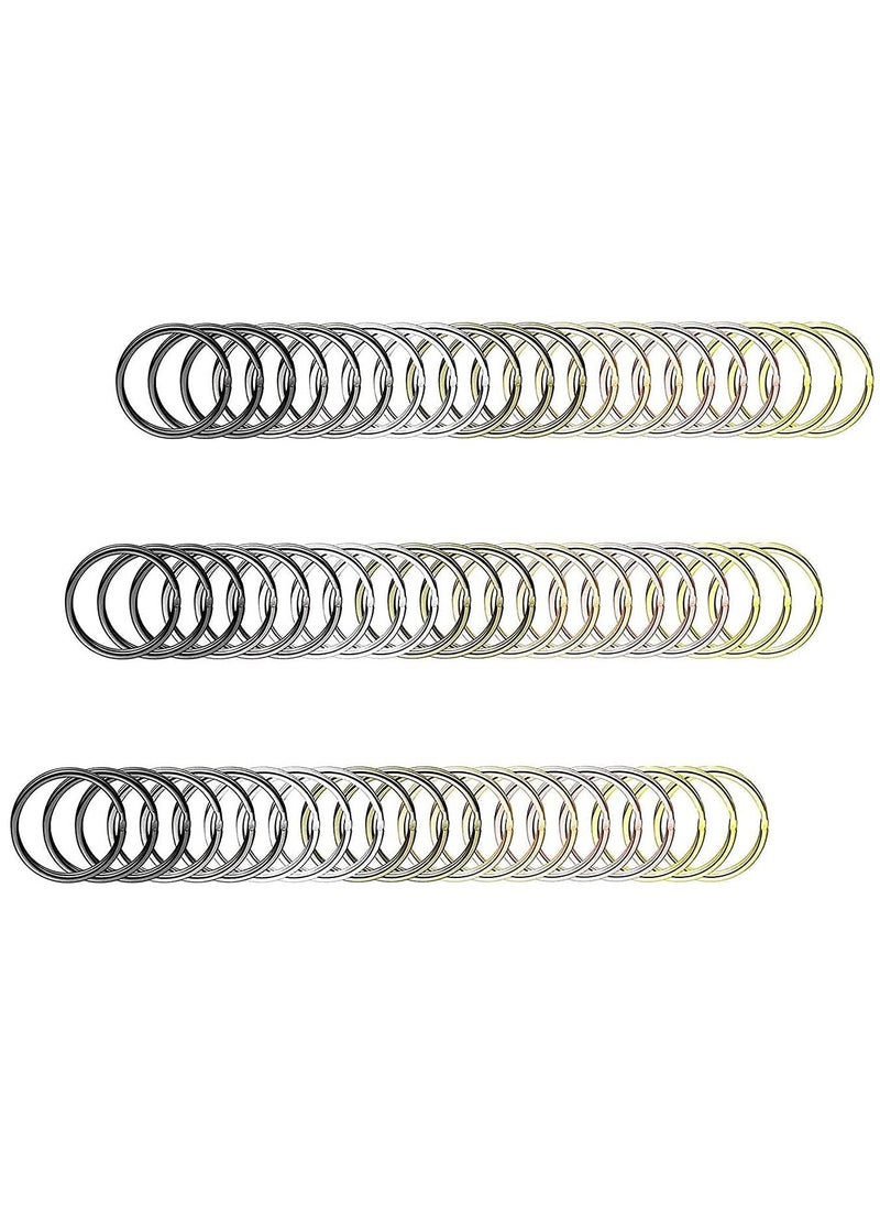 DIY Crafts DIY DIYC13813 Crafts O Ring Silver Metal NonWelded O Ring for Macrame Camping Belt Dog Leashes Hardware Bags and More Craft Project Colour Novelty Special Use Clothing 35 Pcs Silver XLarge  - Image 2