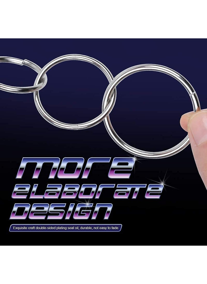 DIY Crafts DIY DIYC13813 Crafts O Ring Silver Metal NonWelded O Ring for Macrame Camping Belt Dog Leashes Hardware Bags and More Craft Project Colour Novelty Special Use Clothing 35 Pcs Silver XLarge  - Image 5