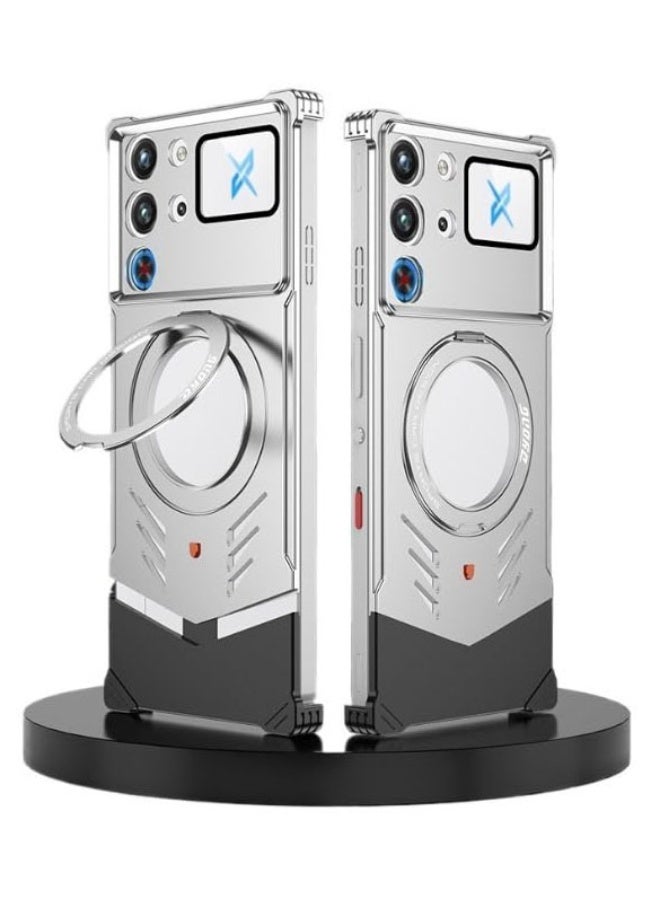 general Phone Case for Red Magic 10S Pro/10S Pro+, Metal Frame, Heat Dissipation, Magnetic Suction, Shockproof Protection - Image 1