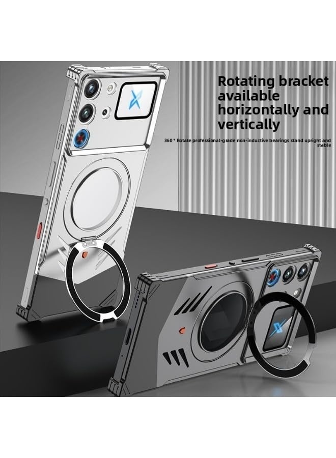 general Phone Case for Red Magic 10S Pro/10S Pro+, Metal Frame, Heat Dissipation, Magnetic Suction, Shockproof Protection - Image 2