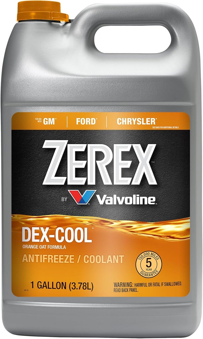 Valvoline Zerex Valvoline DEX-Cool Organic Acid Technology Concentrate Antifreeze/Coolant 1 Gallon - Image 1