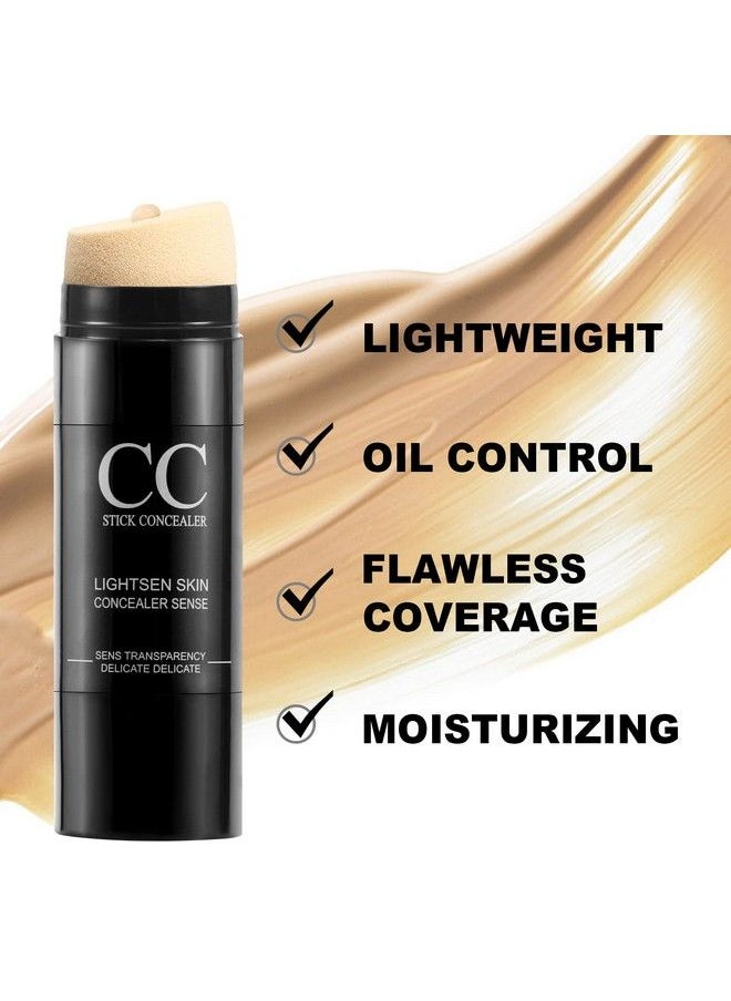 Boobeen - كريم أساس مرطب Air Cushion Cc Stick لتغطية كاملة وكريم تصحيح اللون لخلق مكياج طبيعي خالٍ من الزيوت - Image 1