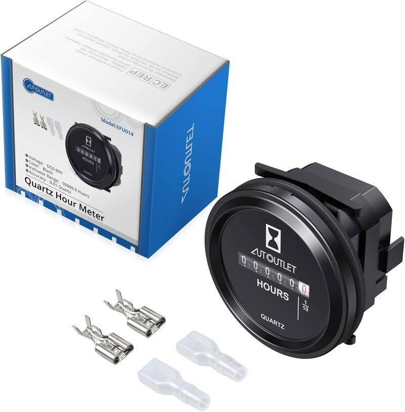 AUTOUTLET Quartz Hour Meter Gauge - Image 5