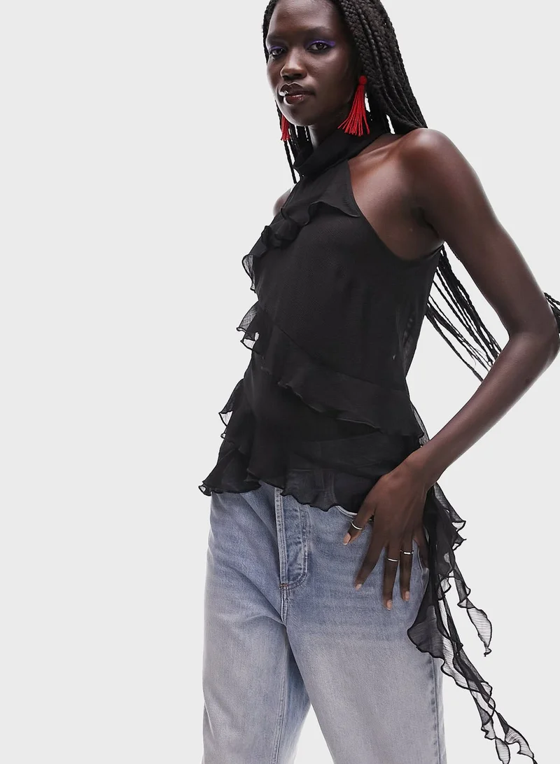 TOPSHOP Halter Neck Top