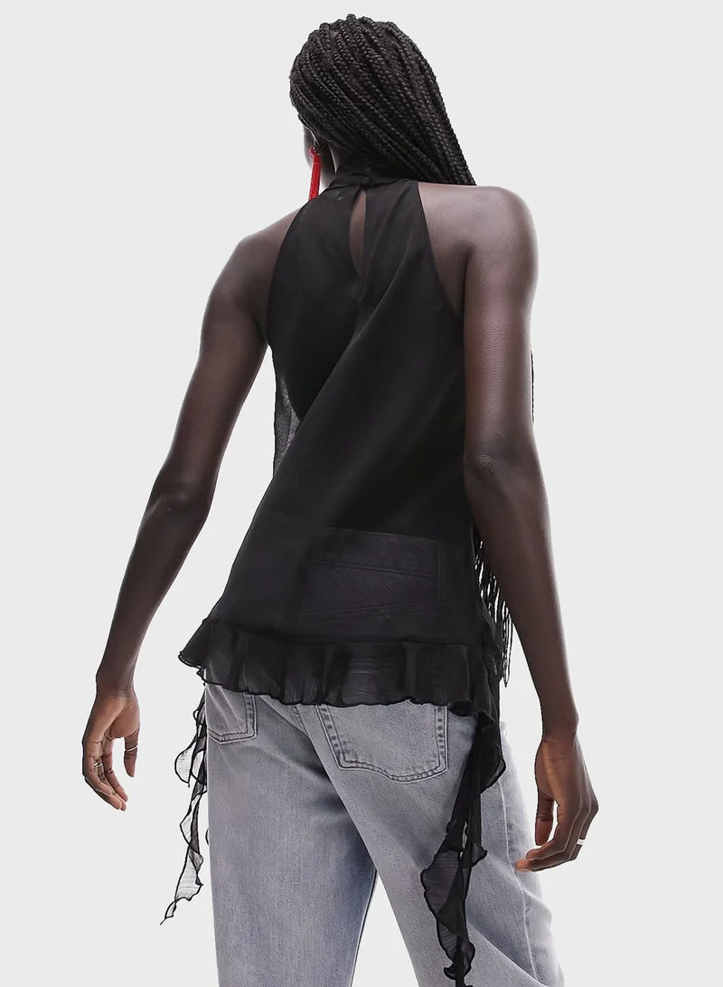 TOPSHOP Halter Neck Top
