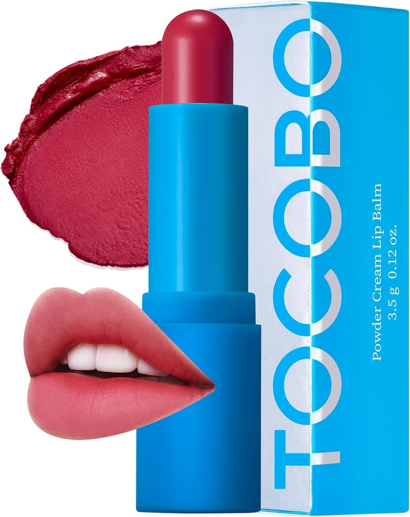 TOCOBO Powder Cream Lip Balm 031 Rose Burn - Image 1
