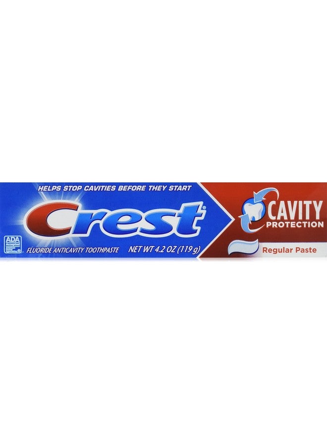 Crest Cavity Protection Toothpaste, Regular Paste, 4.2 Oz, 6.301 Lb - Image 1