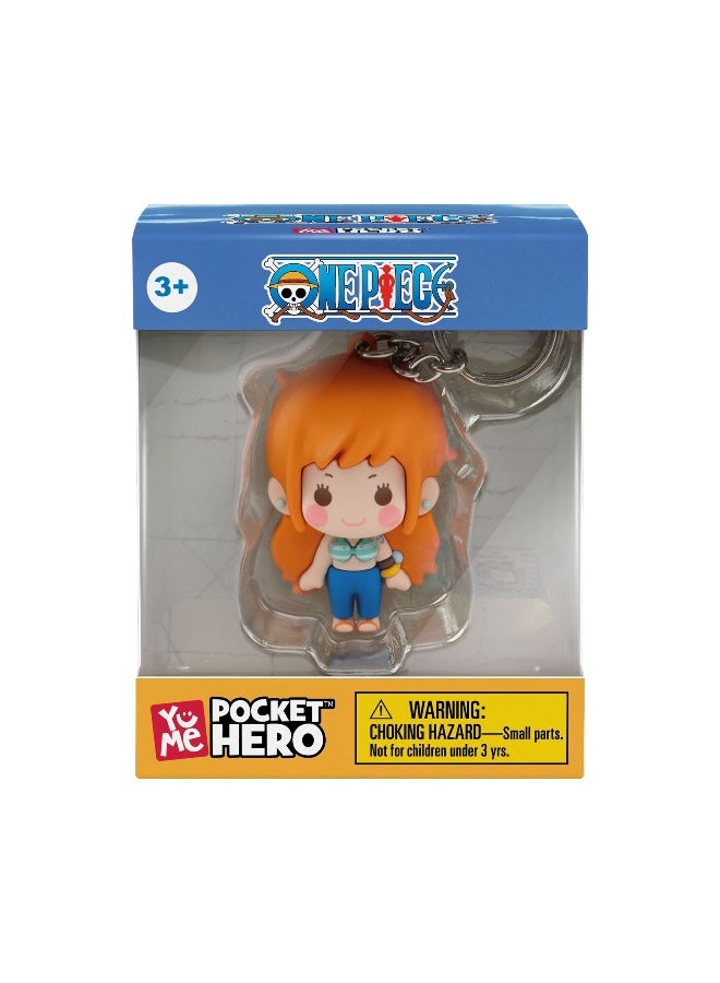 One Piece Collectible Keychain Pocket Hero Chibi Series - Nami - Image 3