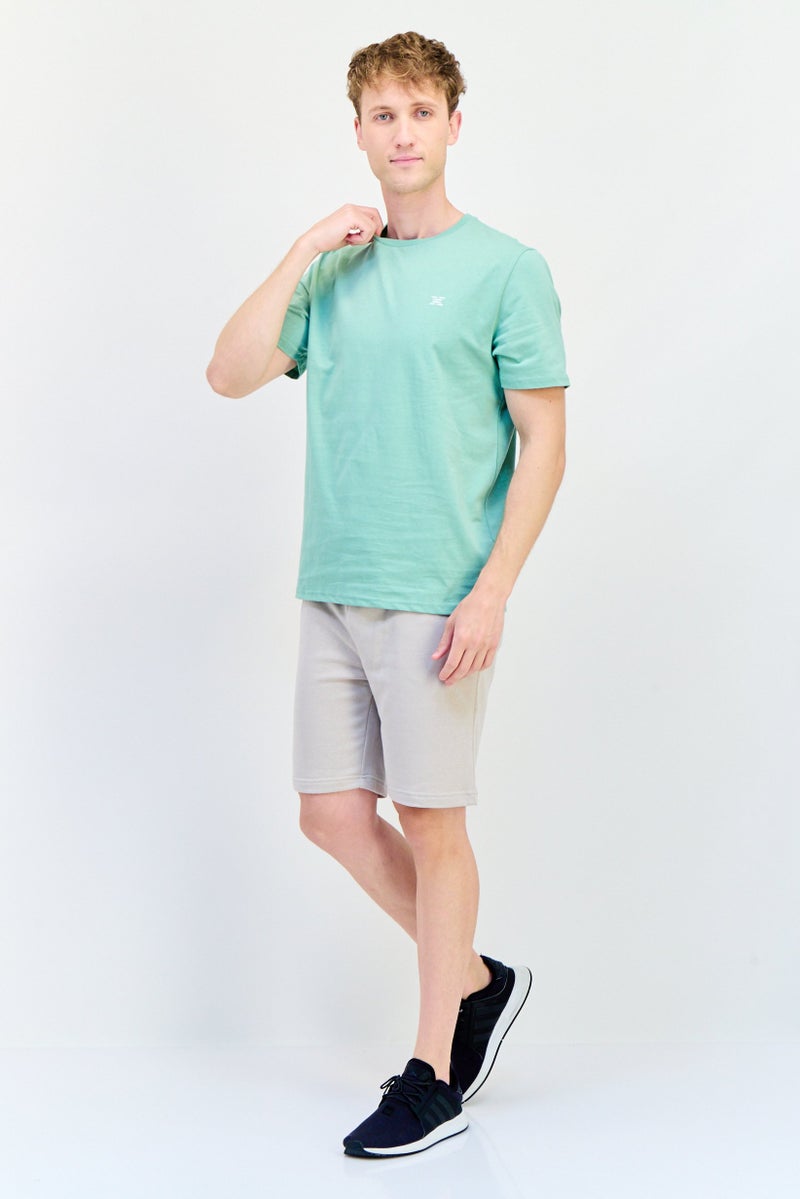 RBX Men Sportswear Fit Short Sleeve Outdoor T-Shirt, Sage Green  - Image 4