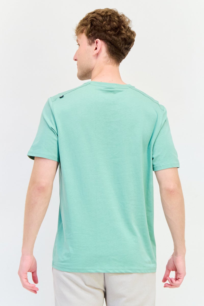 RBX Men Sportswear Fit Short Sleeve Outdoor T-Shirt, Sage Green  - Image 3