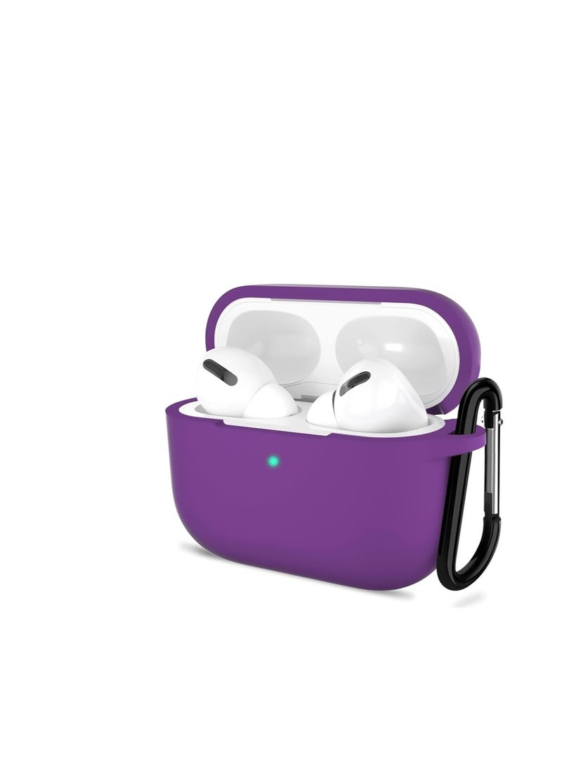 AirPods Pro 2nd Generation Case Cover, Protective Silicone Skin Accessories with Keychain for Women Men for Apple AirPods Pro Gen 2 (2022), Front LED Visible  - Image 1