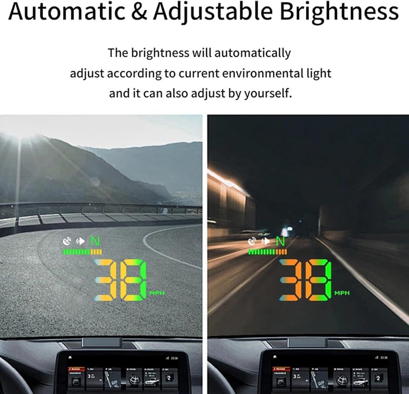 AZIJYV H4 Heads Up Display for Cars - Image 5