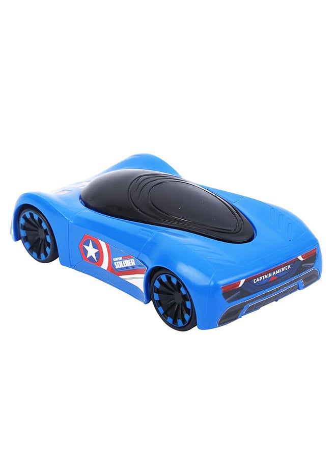 Marvel Skoodle Pull Back Mightiest Racer Captain America – Toy Vehicle for Kids Ages 3+ - Image 4