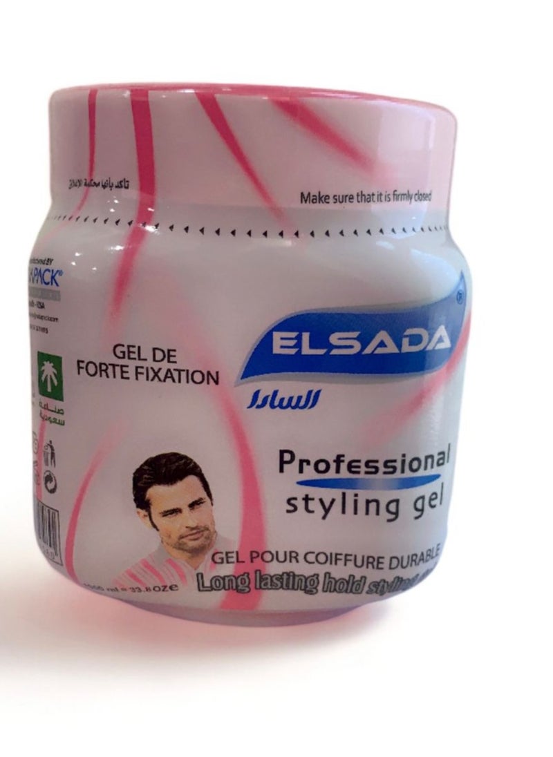 Elsada Gel for long-lasting hair styling, 1 liter  - Image 3