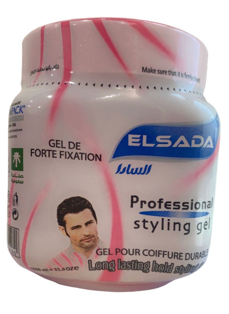 Elsada Gel for long-lasting hair styling, 1 liter  - Image 2