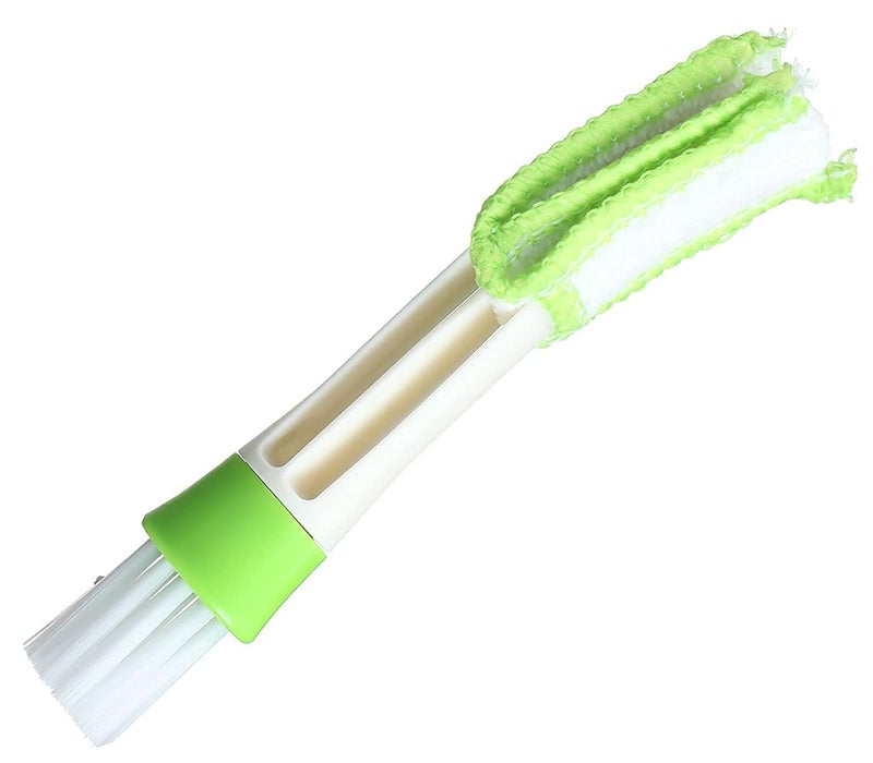 Generic Cleaning Brush for Air Conditioner - White and Green