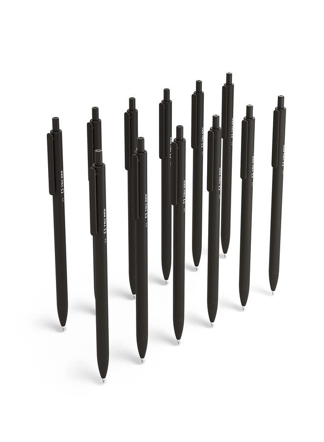 TRU RED Retractable Gel Pens, Fine Point 0.5mm, Black Ink, 24 Pack - Quick‑Dry Pens for Precise Office Writing - Image 1