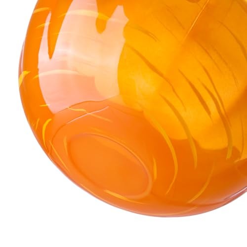 Diamond Star Crystal Pumpkin Jar with Cover, Glass Decorative Wedding Candy Bowl Snack Candy Dish Storage with Lid Organizer Canisters Home Decor Fall Thanksgiving Halloween Party Centerpieces (L, Orange) - Image 5
