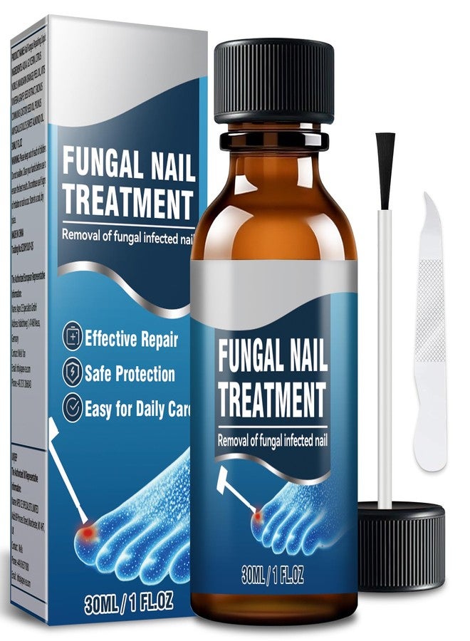 Nexkayee Extra Strength Toenail Fungus Treatment - Nail Repair Solution to Restore Damaged, Discolored, and Brittle Nails with Fast-Acting Natural Formula for Healthy Growth, 30ml - Image 1