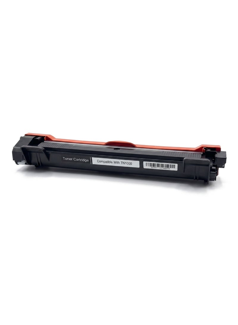 طباعة الذهب Gold Print Premium Toner Cartridge TN1000 Black, Compatible For Brother HL1110, 1110R, 1112, 1112R,  MFC1810, 1810R, 1815, 1815R, DCP1510,  1510R, 1512, 1512R, HL1202, HL-1210W Toner: Refined toner is infinitely close to original toner to achieve high color printing. - Image 2