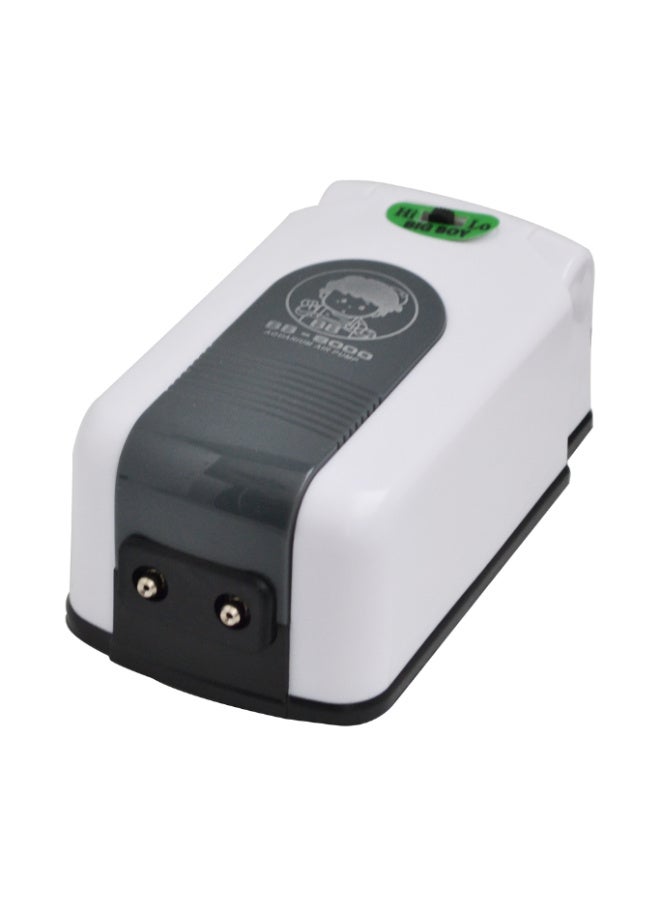 مضخة هواء KW Zone Big Boy BB-8000 - مضخة حوض أسماك بمخرجين