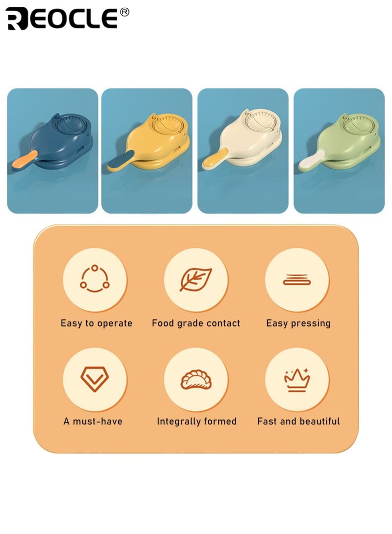 ريوكل أداة صنع فطائر يدوية ضاغط عجين آمن للطعام لتحضير الفطائر والإمبانادا والرافيولي مثالي لجمعات العائلة وطبخ العطلات - Image 3