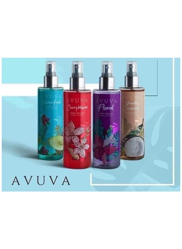 Avuva - Avuva Body Splash Vanilla And Coconut 253ml - Image 1