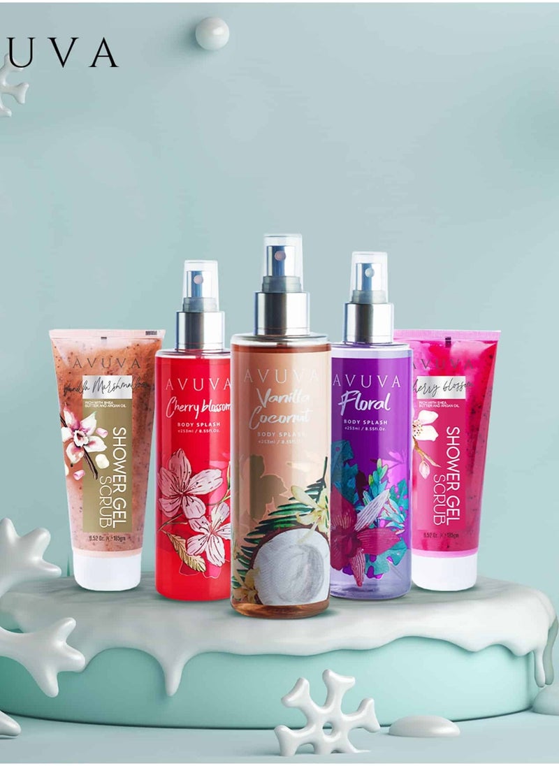 Avuva - Avuva Body Splash Vanilla And Coconut 253ml - Image 1