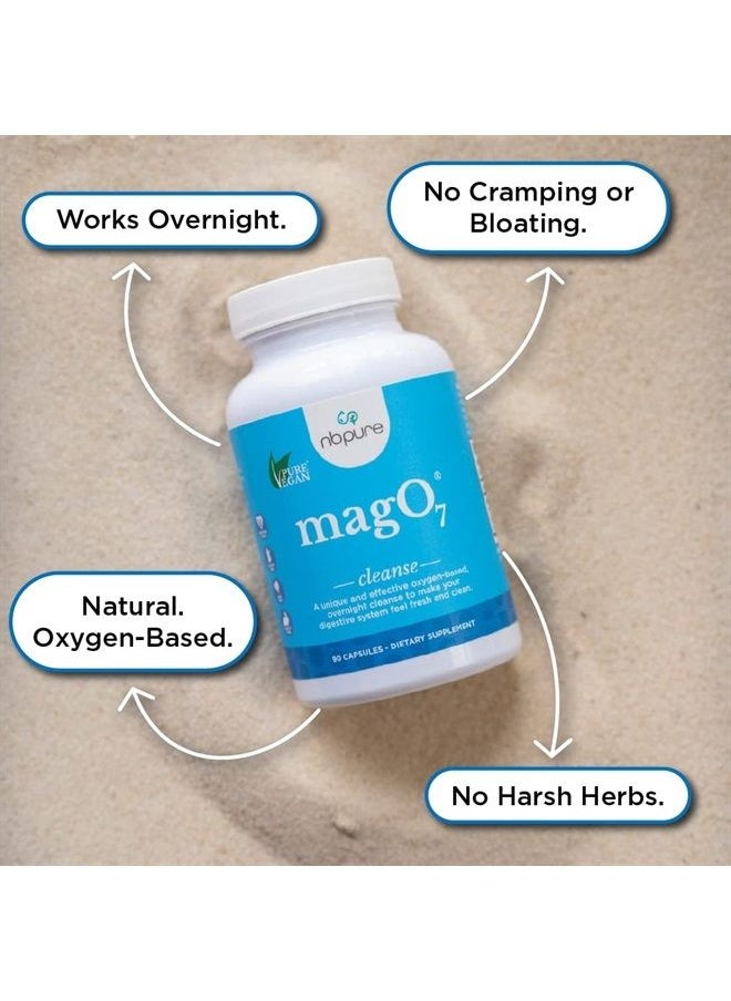 nbpure - Mag O7 Oxygen Digestive System Cleanser Capsules, 180 Count - Image 1