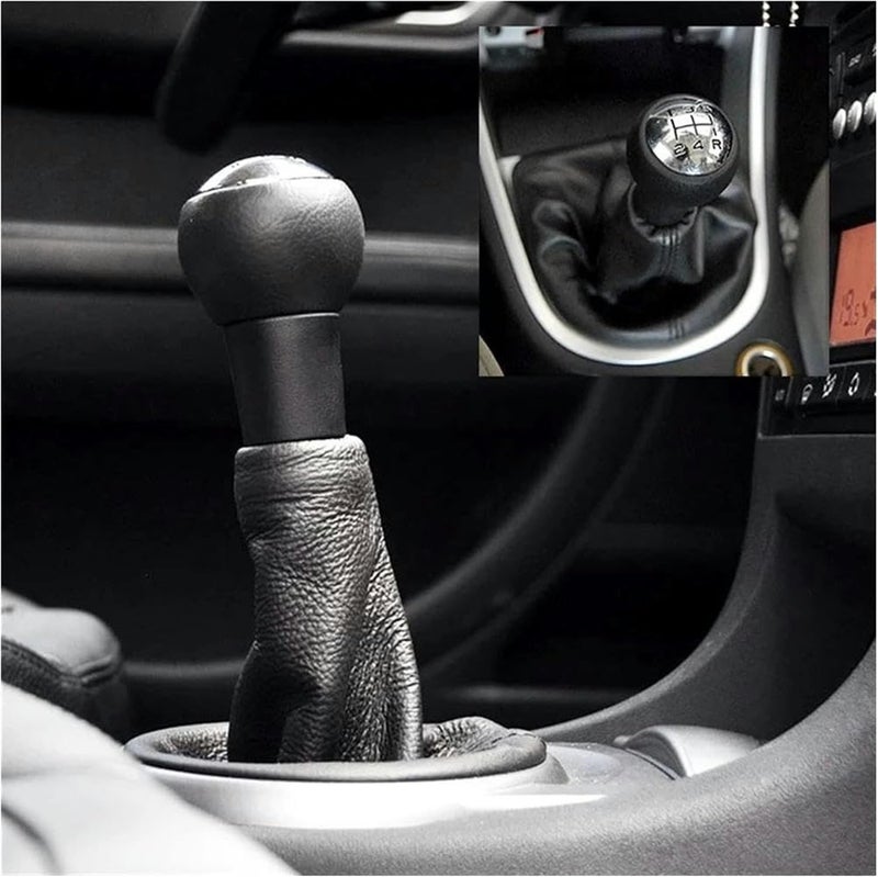 Car Gear Stick Shift Knob Black for Peugeot 106 107 205 206 207 301 306 307 308 406 407 605 807 2008 3008 5008 for Citroen C2 C3 C4 B6 B9 - Image 2