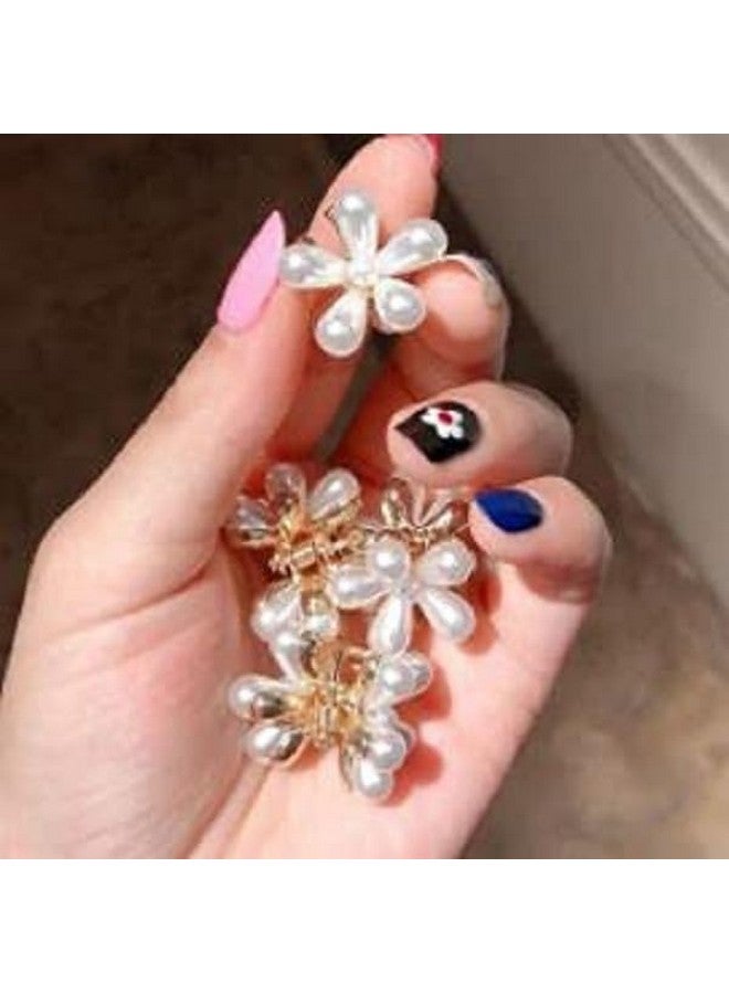 SUN Ring SUNRING Hair Clutcher (Pack of 5 Pcs) Hair Clips for Women Fashion Acrylic Matte Finish Stylish Claw Clips Hair Accessories for Girls (Pack of 5, White) - Image 1