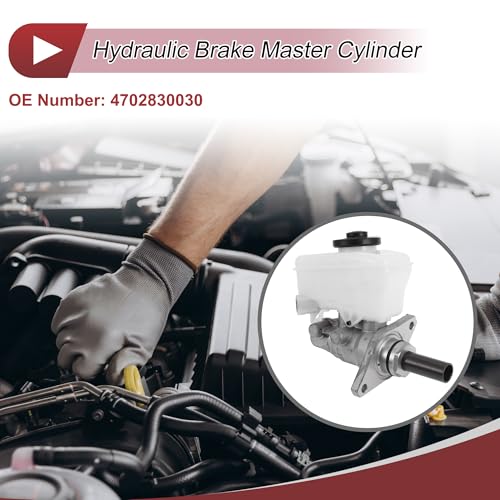 HEROFFIX 1 Pc Brake Master Cylinder for Lexus GS300 2005-2006 Hydraulic Master Cylinder with Reservoir No.4702830030 Aluminum Alloy Plastic - Image 3