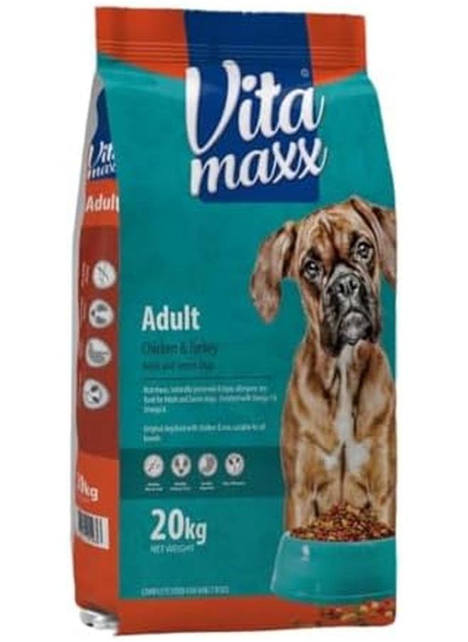 Adult Dry Food For Dogs – Chicken And Turkey – 20 Kg - pzsku/Z5002443B01456A6C3FE3Z/45/_/1722832970/0221b855-b41e-4f8a-b290-dce37b3c5b03