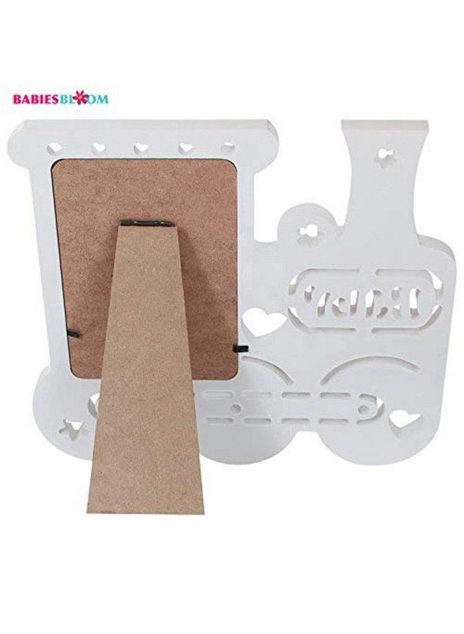 BABIES BLOOM White Wooden Baby Photo Frame Collection (Wheel Of Fortune)  - Image 4