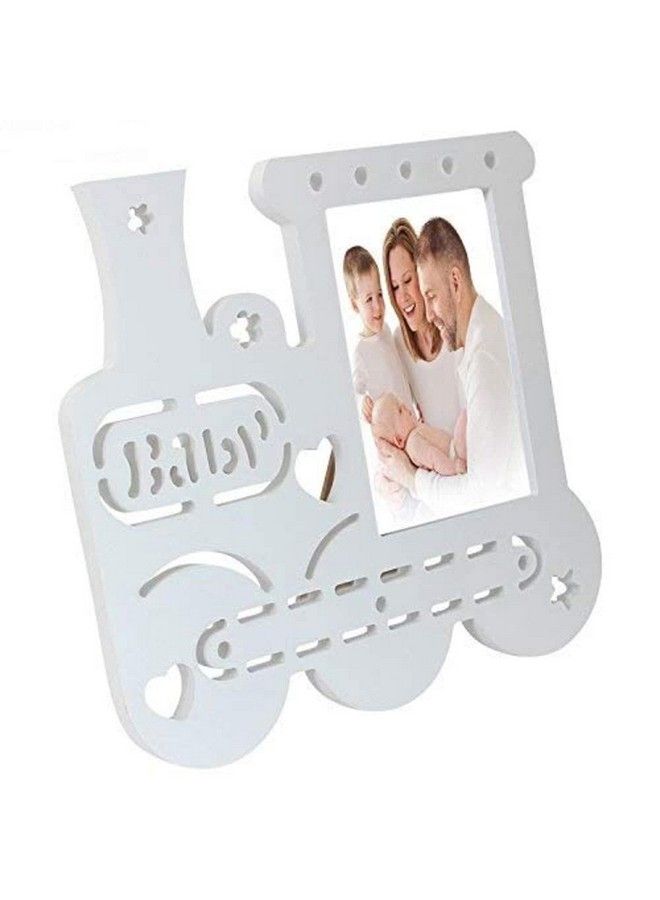BABIES BLOOM White Wooden Baby Photo Frame Collection (Wheel Of Fortune)  - Image 2