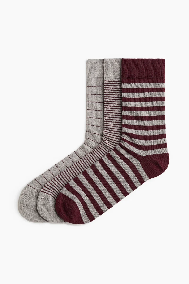 H&M 3-pack socks