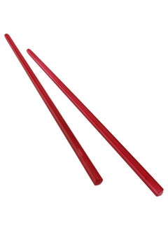 CAMILA Camila Paris CP3178 French Twist Stick Hair Pin Set of 2 Red Girls Chopsticks Hair Pins for Girls Spiral Updo Chignon Bun Holder Styling Hair Accessories for Women Made in France 