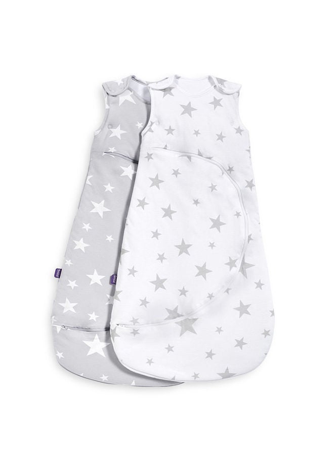 Snuz Pouch Baby Sleeping Bag With Zip For Easy Nappy Changing From 6-18 Months, 1.0 Tog  - Image 4