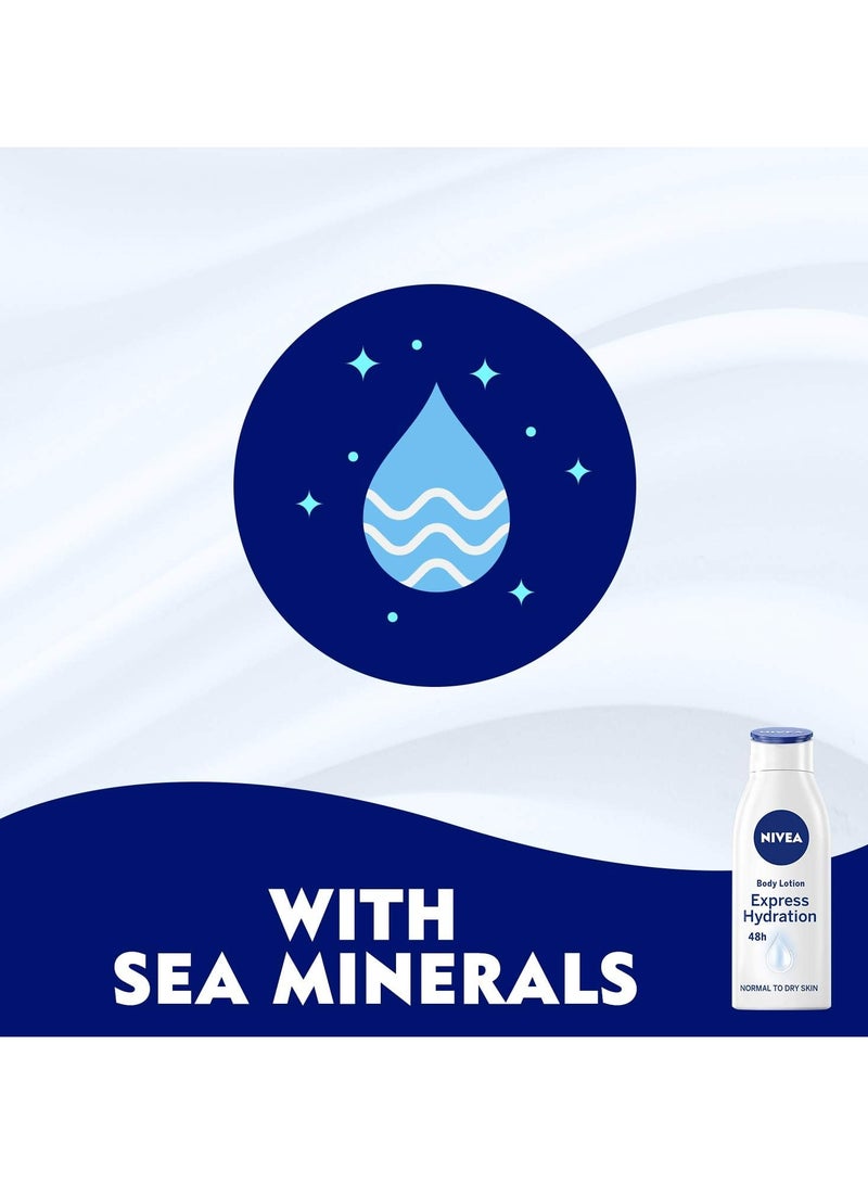 Nivea Fast hydrating body lotion 250ml - Image 3