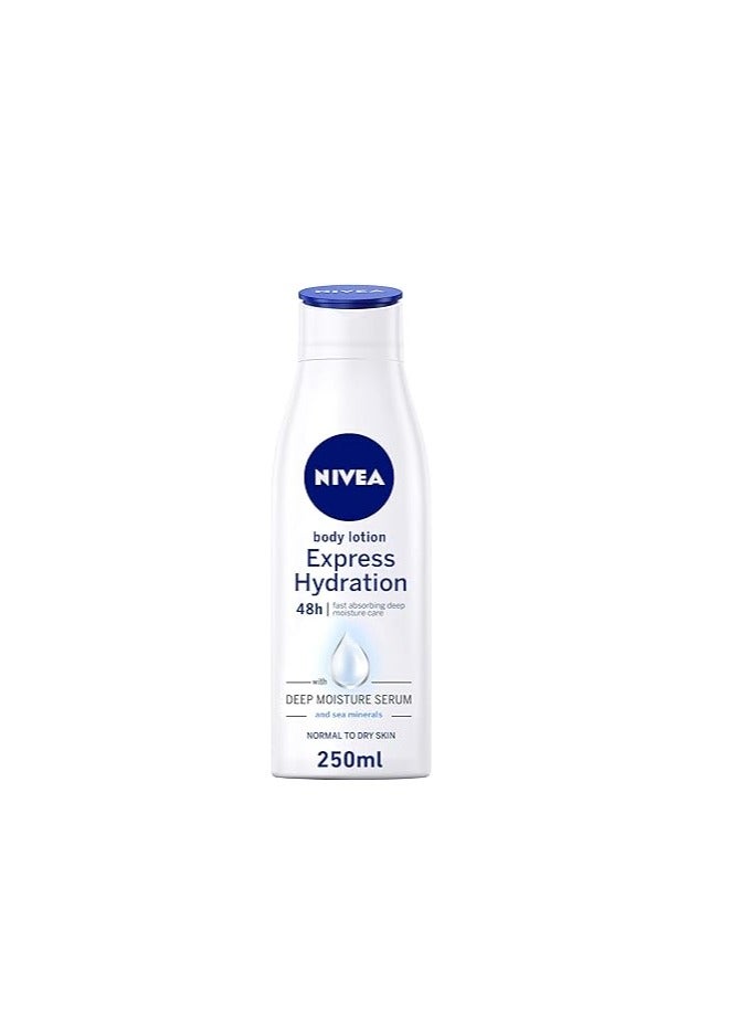 Nivea Fast hydrating body lotion 250ml - Image 1