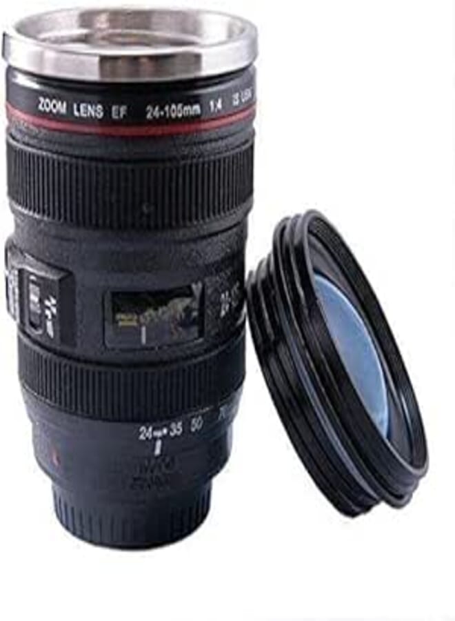 Spaceshoop Self Stir Lens Design Thermal Mug