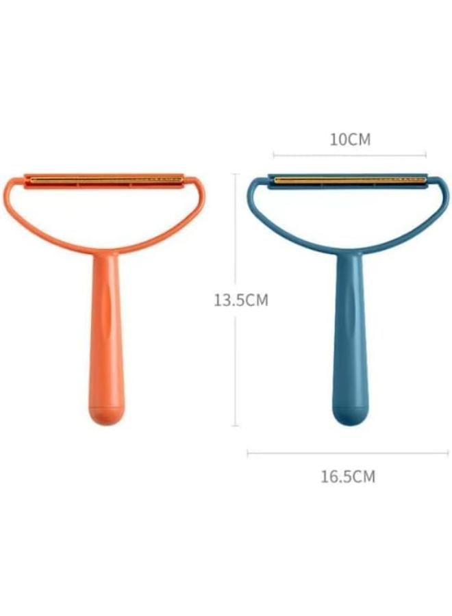2 Pack Portable Lint Remover For Clothes Fuzz-Reusable Lint Roller For Dog Or Pet Hair Remover For Laundry Couch Dust-Lint Shaver For Protecting Carpet-Floor Mat-Couch-Clothes-Sweater-Carpet (2 Pcs) - Image 2