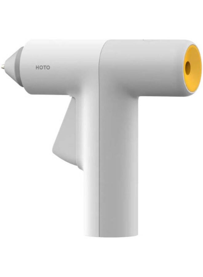 HOTO Hot Glue Gun, Battery Hot Glue Gun, 30s Quick Heating Glue Gun, Type C Hot Glue Gun with 10 Glue Sticks, Wireless Hot Glue Gun for DIY, Home & Office Repair - Image 1