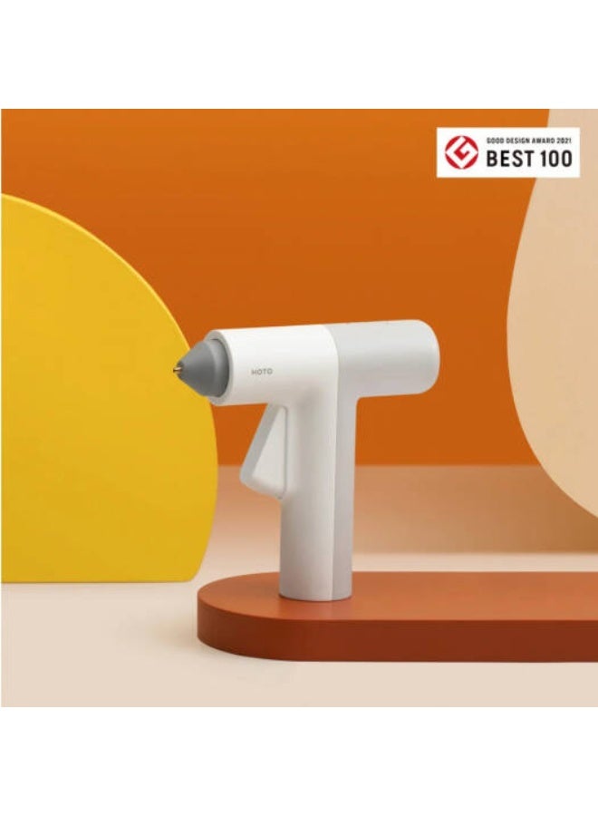 HOTO Hot Glue Gun, Battery Hot Glue Gun, 30s Quick Heating Glue Gun, Type C Hot Glue Gun with 10 Glue Sticks, Wireless Hot Glue Gun for DIY, Home & Office Repair - Image 4