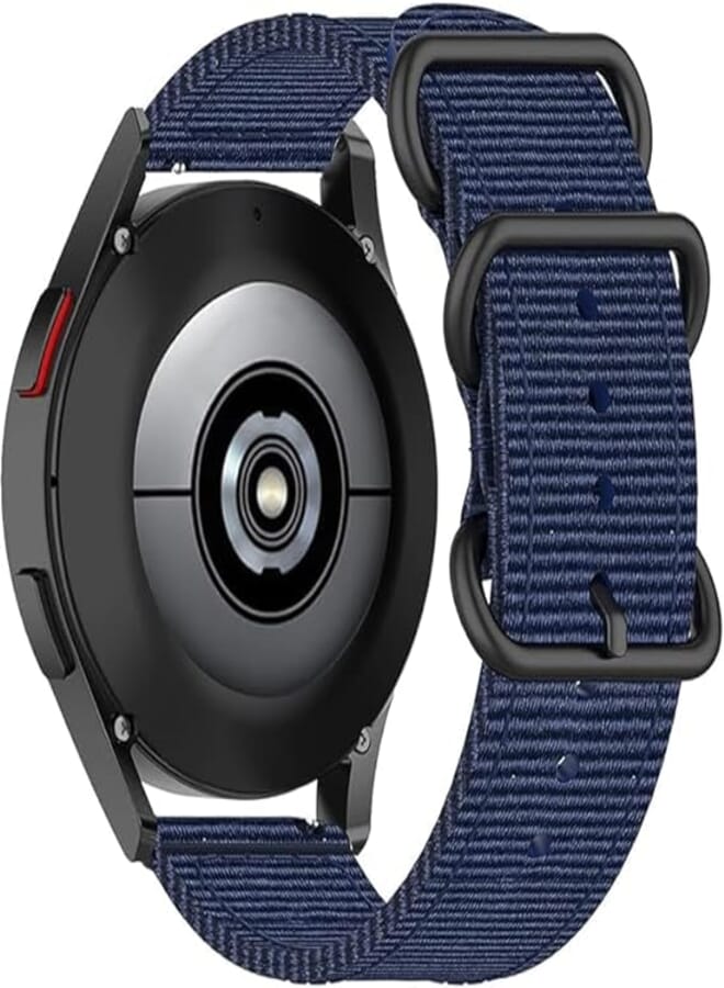Next store 20mm Nylon Strap Compatible with Samsung Watch 4/5/5 Pro/S2 classic/active 2 40mm 45mm/Amazfit GTS 3/GTS 4/4 mini/Bip 3/Pro/GTS 2 mini/GTS 2e