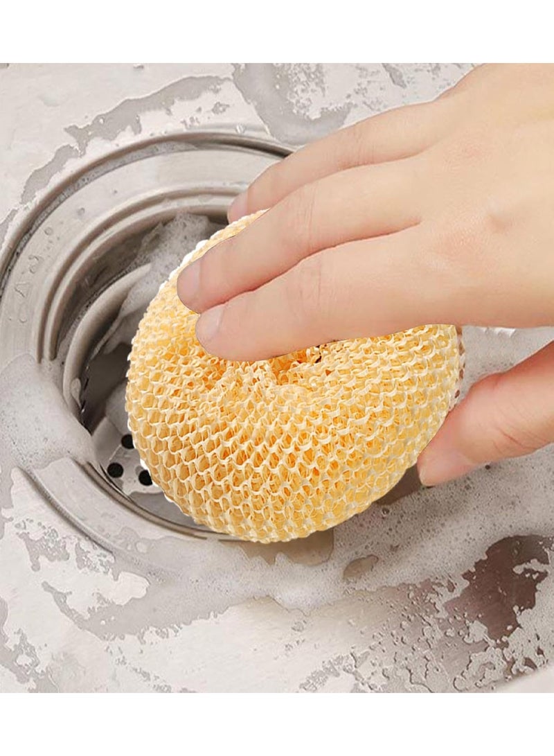 Nylon Coarse Dish Sponge Circular 1 Piece - Image 4