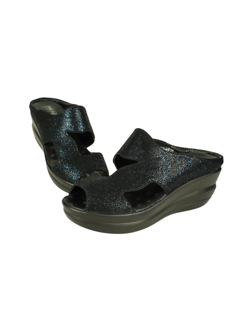 Michelle Morgan 092-2718 Michelle Morgan Ladies Wedge Heel Sandals 19009-41  - Image 2