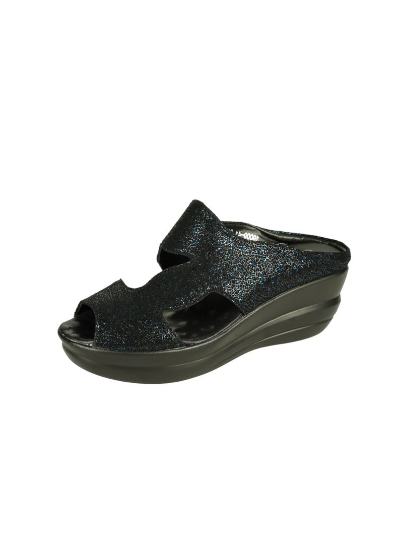 Michelle Morgan 092-2718 Michelle Morgan Ladies Wedge Heel Sandals 19009-41  - Image 3