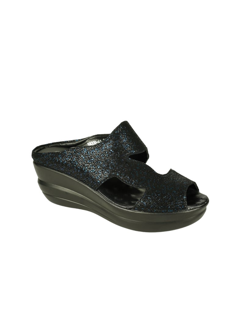 Michelle Morgan 092-2718 Michelle Morgan Ladies Wedge Heel Sandals 19009-41  - Image 1